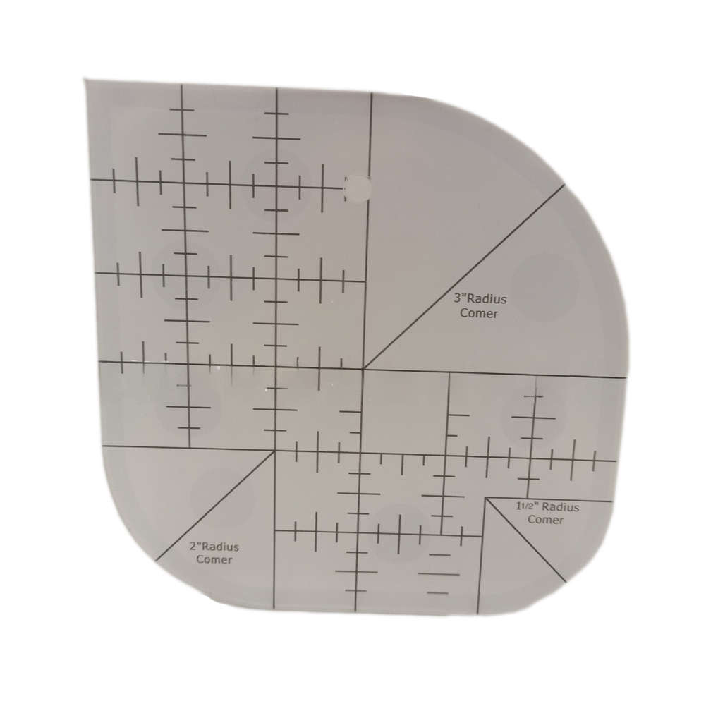 マイタースクエア用アクリル製 15.24x15.24cm キ - Quilting Ruler Square のレビューと価格