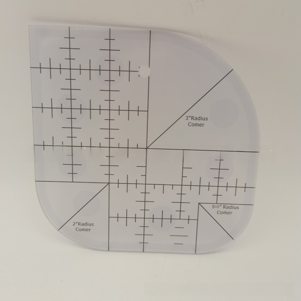マイタースクエア用アクリル製 15.24x15.24cm キ - Quilting Ruler Square のレビューと価格