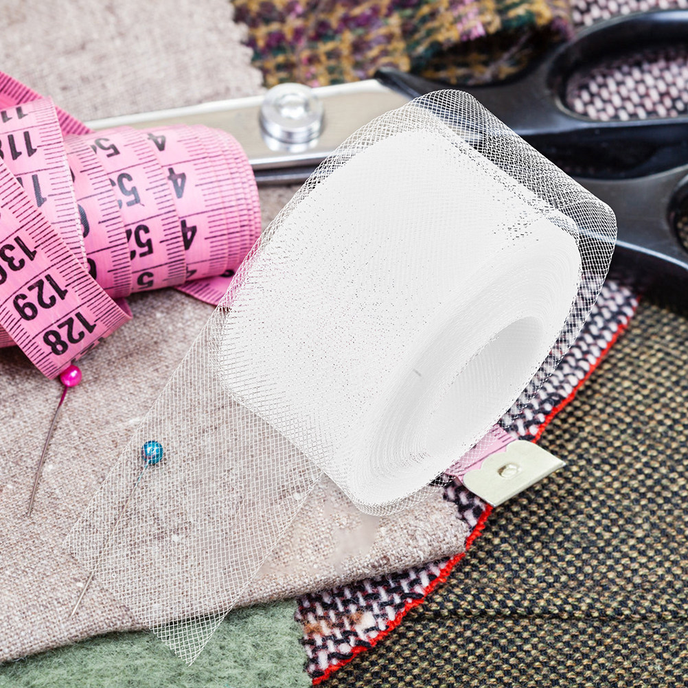 幅広弾性メッシュバンド ポリエステル製フィッシュボーン裏地  - Textile Sewing Support のレビューと価格